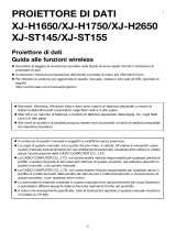 Casio XJ-H2600, XJ-H2650 XJ-H2650 Guida alle funzioni Wireless