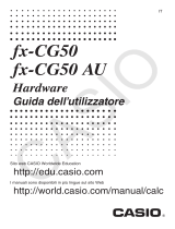Casio fx-CG50UPD Guida utente