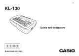 Casio KL-130 Manuale utente