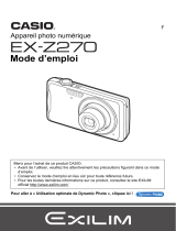 Casio EX-Z270 (Pour les clients américains du nord) Manuale utente