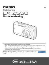 Casio EX-Z550 Manuale utente