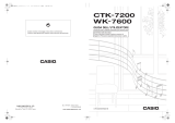 Casio WK-7600 Manuale utente