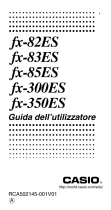 Casio FX-82ES Manuale utente