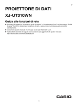 Casio XJ-UT310WN Guida alle funzioni di rete
