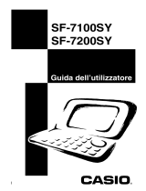Casio SF-7200SY Manuale del proprietario