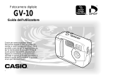 Casio GV-10 Manuale utente