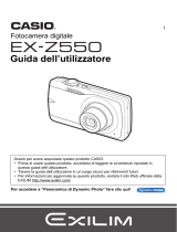 Casio EX-Z550 Manuale utente