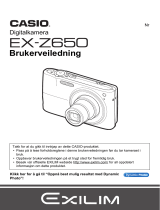 Casio EX-Z650 Manuale utente