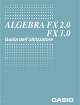 Casio ALGEBRA FX 2.0 Manuale del proprietario