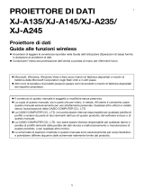 Casio XJ-A130, XJ-A135, XJ-A140, XJ-A145, XJ-A230, XJ-A235, XJ-A240, XJ-A245 XJ-A135/A145/A235/A245 - Guida alle funzioni Wireless