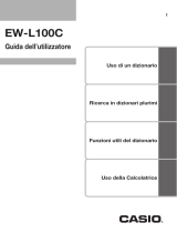 Casio EW-L100C Manuale utente