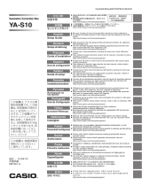 Casio YA-S10 Guida utente