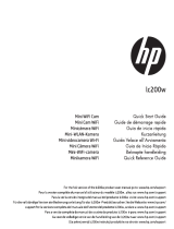 HP LC Series User lc200w Black Wireless Mini Camcorder Guida Rapida