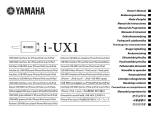 Yamaha i-UX1 Manuale del proprietario