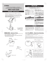 Yamaha MBH-425 Manuale del proprietario