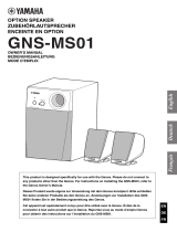 Yamaha GNS-MS01 Manuale del proprietario