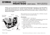 Yamaha HSAT930 Manuale utente