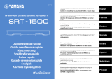 Yamaha SRT-1500 Manuale del proprietario