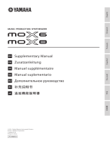Yamaha MOX8 Manuale utente