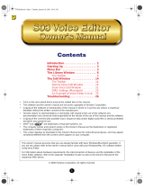 Yamaha S03VOICEEDITOR Manuale del proprietario