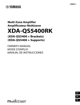 Yamaha XDA-QS5400RK Manuale del proprietario
