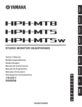 Yamaha HPH-MT5 Manuale del proprietario