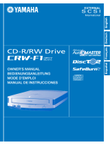 Yamaha Network Card CRW-F1SX Manuale utente