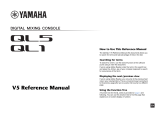 Yamaha V5 Manuale utente