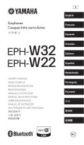 Yamaha EPH-W22 Manuale del proprietario