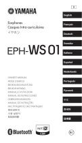 Yamaha EPH-WS01 Manuale del proprietario