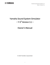 Yamaha V3 Manuale utente