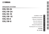 Yamaha VXL1B-8 Guida d'installazione