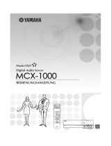 Yamaha mcx 1000 Manuale del proprietario