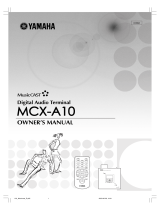 Yamaha MCX-A10 Manuale del proprietario