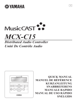 Yamaha MCX-C15 - MusicCAST Network Audio Player Manuale utente