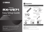 Yamaha RX-V671 Guida d'installazione