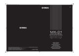 Yamaha MX-D1 Manuale del proprietario