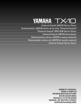 Yamaha TX-10 Manuale del proprietario