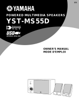Yamaha YST-MS55D Manuale utente