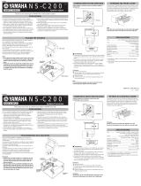Yamaha NS-C200 Manuale del proprietario