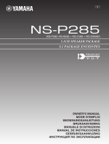 Yamaha NS-P285 Manuale del proprietario