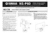 Yamaha NS-P60 Manuale del proprietario