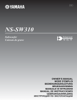 Yamaha NS-SW310 Manuale del proprietario