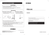 Yamaha PDS-242 Manuale del proprietario