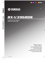 Yamaha RX-V396RDS Manuale del proprietario