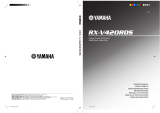 Yamaha RX-V420RDS Manuale del proprietario