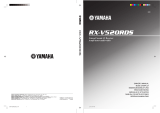 Yamaha RX-V520RDS Manuale del proprietario