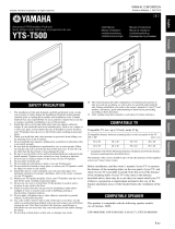 Yamaha YTS-T500 Manuale utente