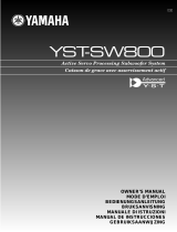 Yamaha YST-SW800 Manuale del proprietario