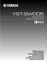 Yamaha YST-SW005 Manuale del proprietario